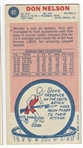 1969 Topps Basketball #82 Don Nelson - Boston Celtics RC